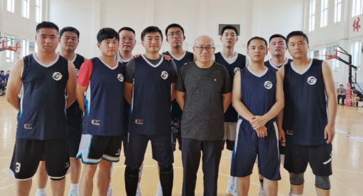 喜迎二十大 建功新时代 中国·8827太阳集团股份受邀参加高新区职工篮球赛