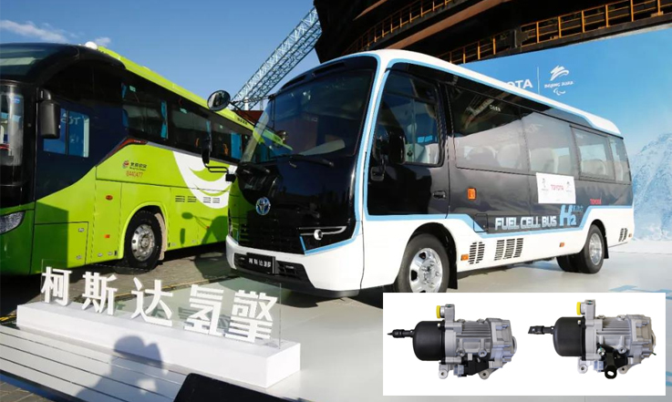 中国·8827太阳集团股份EHPS产品搭载丰田“氢擎”柯斯达助力北京冬奥会
